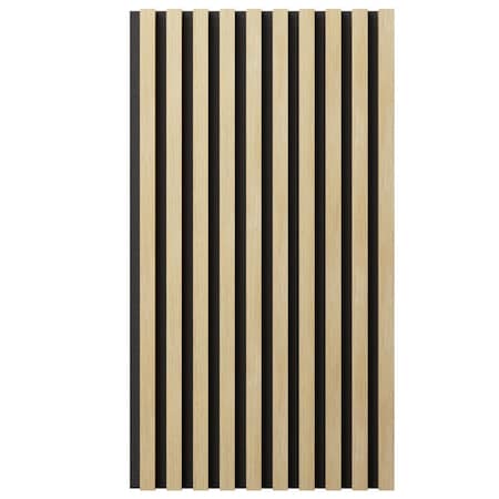 Ekena Millwork AcoustixPro Noise Cancelling Traditional Small Slat Wall Panel SWA0625X0500TRPP